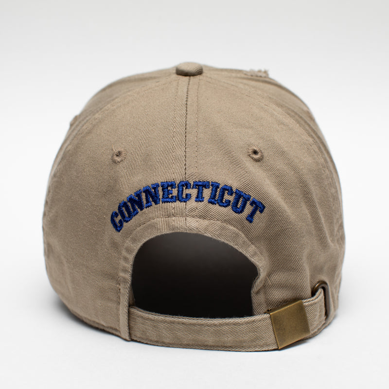 "CT" Vintage Baseball Cap (Khaki)