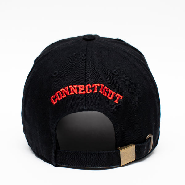 "CT" Vintage Baseball Cap (Black)